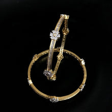 White Bangles/Kada 5524-9589 - Dazzles Jewellery