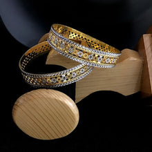 Buy Gold Plated Gold Rhodium Kada Online 6844474163253 Dazzles Jewellery