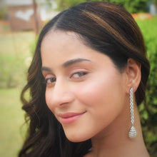 Danglers Zircon/AD Earring 6053-08 - Dazzles Jewellery