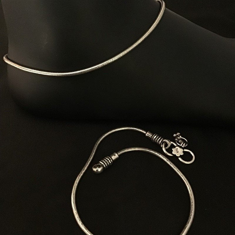Silver Anklet - Dazzles Jewellery