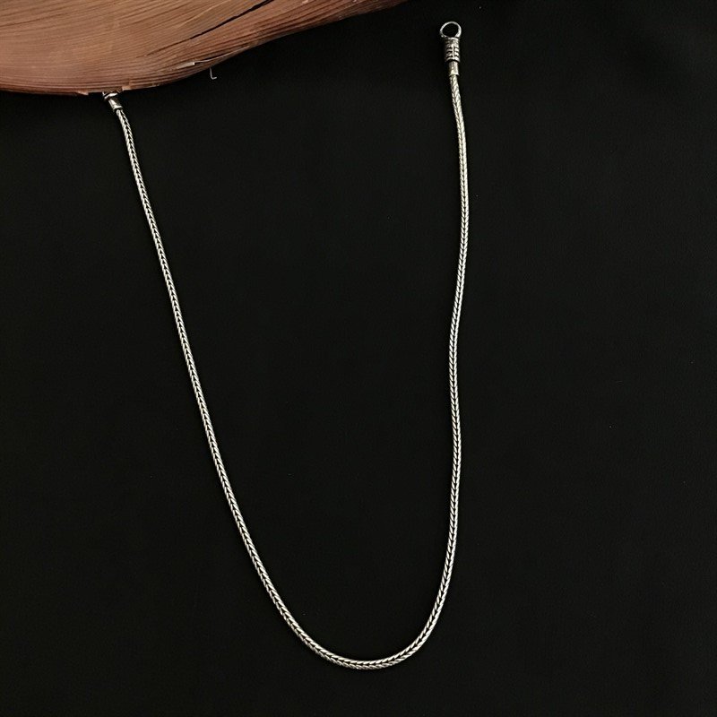 Pure Silver Chain 6091-1157 - Dazzles Jewellery