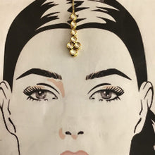 White Maang Tikka - Dazzles Jewellery