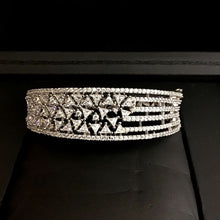 Silver Zircon/AD Bracelet - Dazzles Jewellery