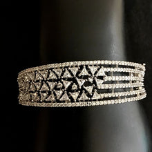 Silver Zircon/AD Bracelet - Dazzles Jewellery