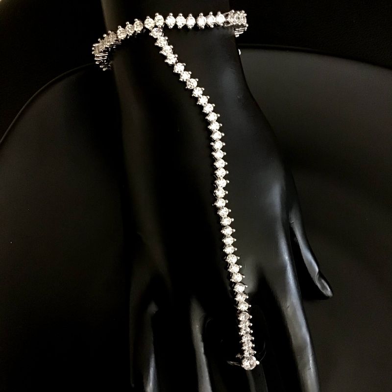 Silver Hathphool 6566-1787 - Dazzles Jewellery