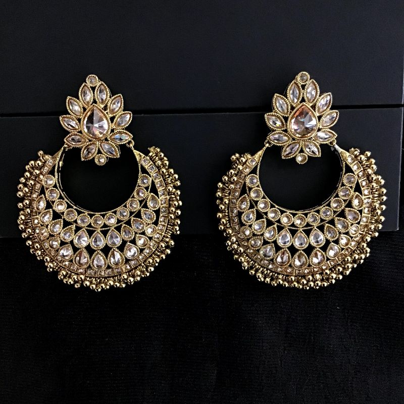 Beautiful Antique Chandbali - Dazzles Jewellery