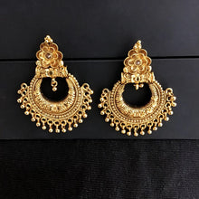 Traditional Gold Look Earring 7725-1409 - Dazzles Jewellery
