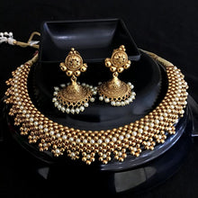 Gold Gold Look Necklace Set - Dazzles Jewellery