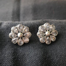 White Silver Earring - Dazzles Jewellery