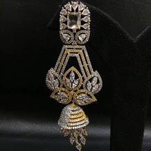 Stylish Zircon/AD Long Jhumki 8785-2839 - Dazzles Jewellery