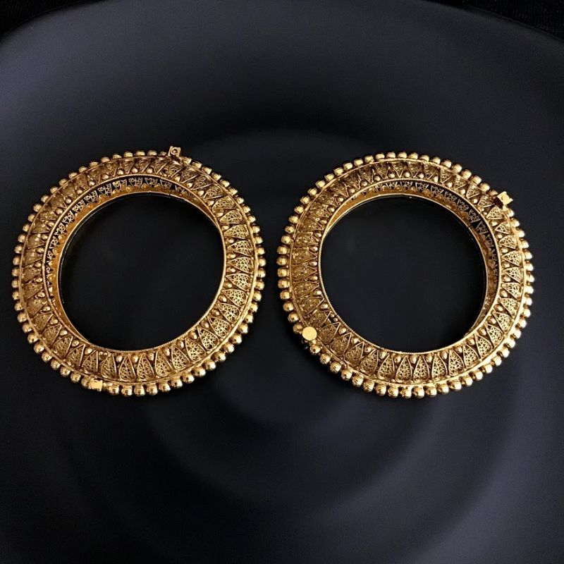Gold Bangles/Kada 8833-2896 - Dazzles Jewellery