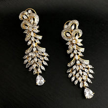 Gold Zircon/AD Earring - Dazzles Jewellery