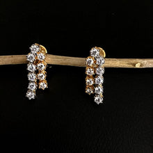 Gold Zircon/AD Necklace Set 8996-3199 - Dazzles Jewellery