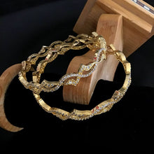 White Bangles/Kada 13735-0806 - Dazzles Jewellery