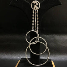 Designer light weight party wear AD Danglers - Dazzles Jewellery