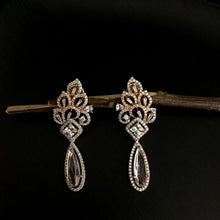 White Zircon/AD Earring 9138-3589 - Dazzles Jewellery