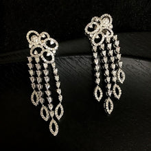 White Zircon/AD Earring 13752-0823 - Dazzles Jewellery