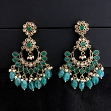 Green Antique Earrings - Dazzles Jewellery