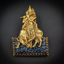 Danglers Temple Earring 4487-82 - Dazzles Jewellery