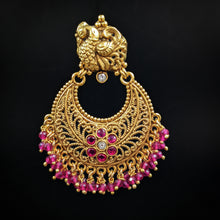 Chandbali Antique Earring 6561-28 - Dazzles Jewellery