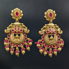 Danglers Antique Earring 6560-28 - Dazzles Jewellery