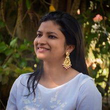 Danglers Kundan Earring 3916-28 - Dazzles Jewellery