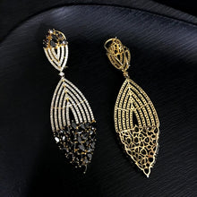 Black Zircon/AD Earring - Dazzles Jewellery