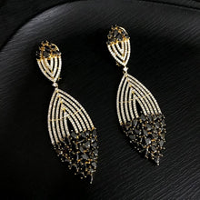 Black Zircon/AD Earring - Dazzles Jewellery
