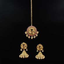 Choker Antique Necklace Set 6419-28 - Dazzles Jewellery