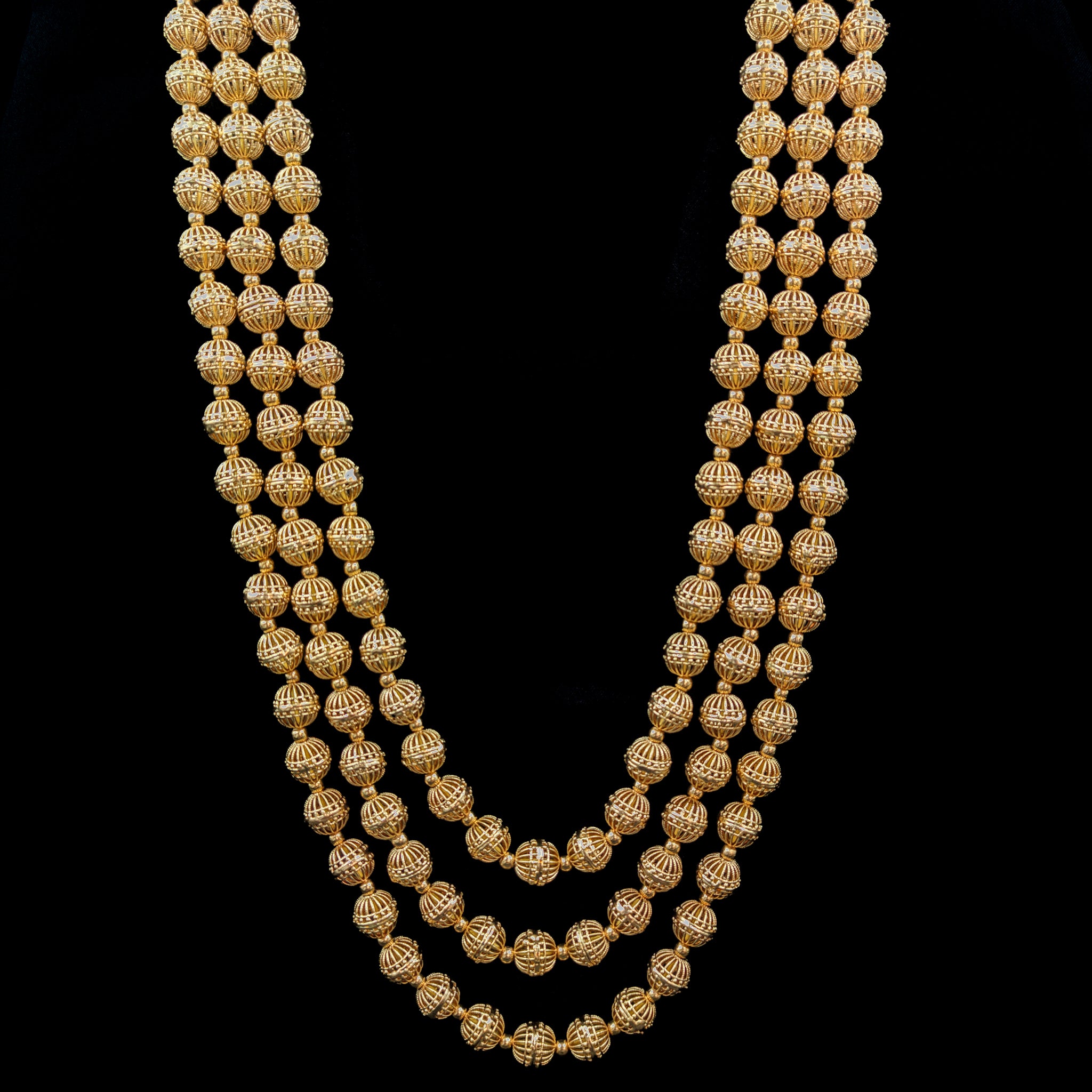 Long Neck Pearl Necklace Set 6482-28 - Dazzles Jewellery
