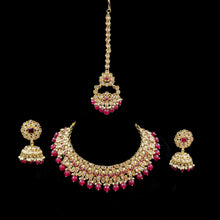Round Neck Antique Necklace Set 7192-33 - Dazzles Jewellery