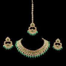 Choker Antique Necklace Set 7194-33 - Dazzles Jewellery