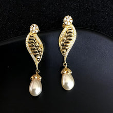 Gold Zircon/AD Pendant Set 13624-0695 - Dazzles Jewellery