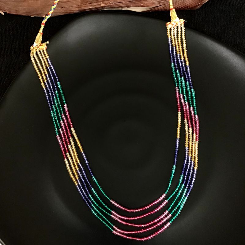 Multi Pearl Necklace Set - Dazzles Jewellery