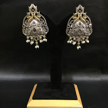 Oxidized Earring 1206-69 - Dazzles Jewellery