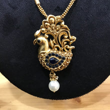 Black Gold Look Pendant Set - Dazzles Jewellery