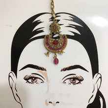 Antique Maang tikka 1235-100 - Dazzles Jewellery