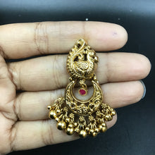 Chandbali Antique Earring 4357-28 - Dazzles Jewellery