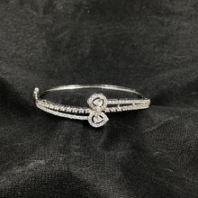 Openable Zircon/AD Bracelet 3246-11 - Dazzles Jewellery