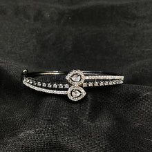 Openable Zircon/AD Bracelet 3246-11 - Dazzles Jewellery