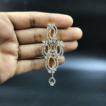 Gold Zircon/AD Necklace Set - Dazzles Jewellery