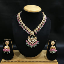 Kundan Necklace Set 1271-31 - Dazzles Jewellery