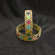 Mehandi Polish Bangles/Kada 6086-28 - Dazzles Jewellery