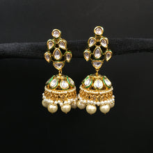 Jhumki Kundan Earring 3992-28 - Dazzles Jewellery