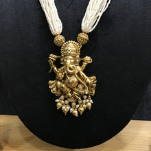 Medium Temple Pendant Set 3641-28 - Dazzles Jewellery