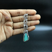 Mint Green Zircon/AD Earring - Dazzles Jewellery