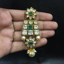 Polki Necklace Set 1013-21 - Dazzles Jewellery