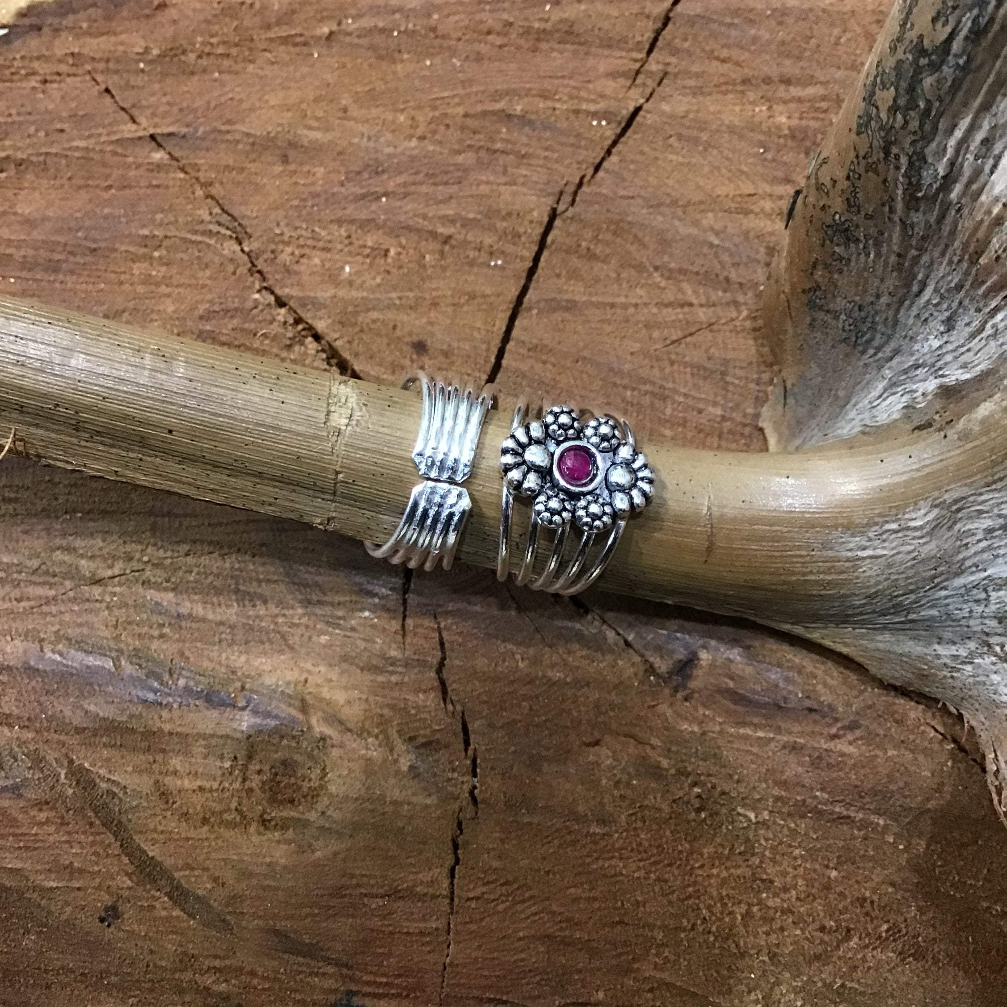 Silver Toe Ring 1647-20 - Dazzles Jewellery