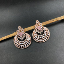 Chandbali Zircon/AD Earring 4776-33 - Dazzles Jewellery