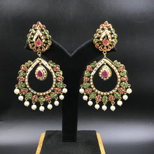 Chandbali Jadau Earring 5987-65 - Dazzles Jewellery